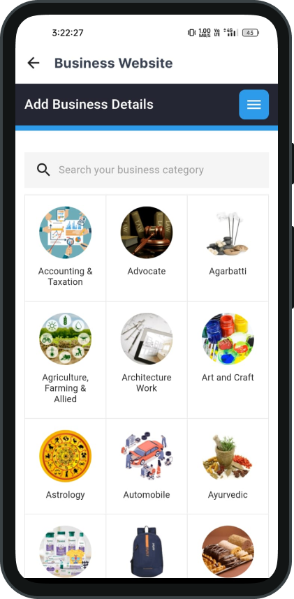 Instant Business Website