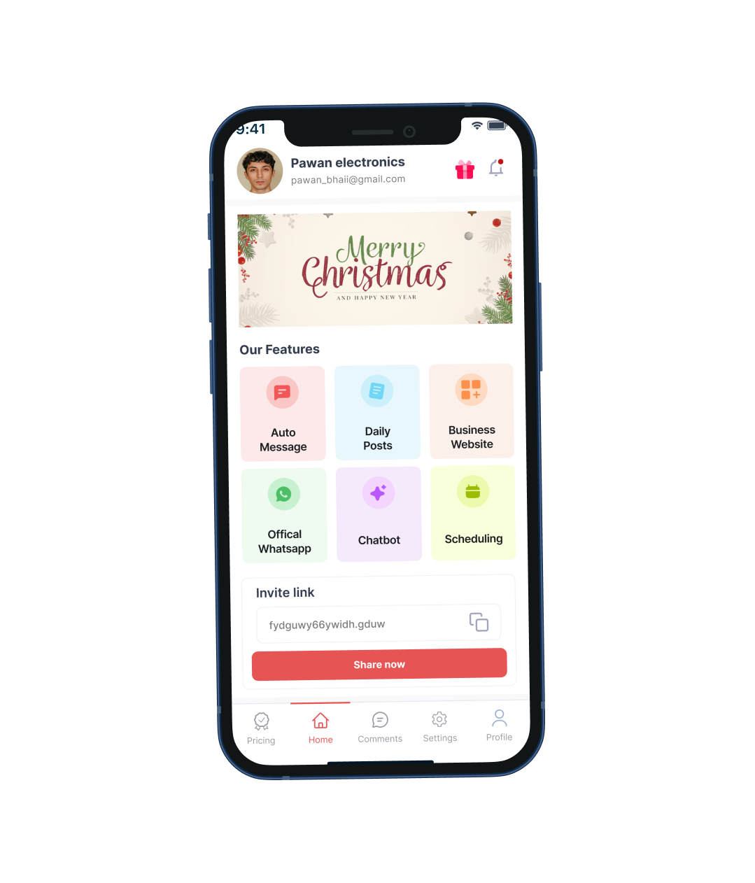 KeepConnect app preview
